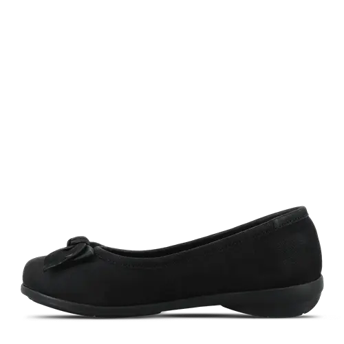 Green Comfort Vela Bow Ballerina sko