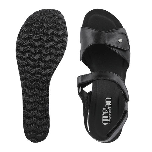 Green Comfort Wave sandal