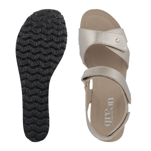 Green Comfort Wave sandal