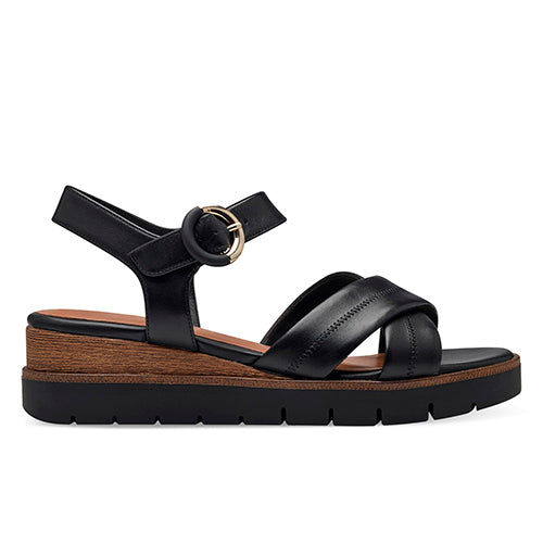 Zalando Tamaris Slipper Schwarz Leder Tamaris Pantolette Flach