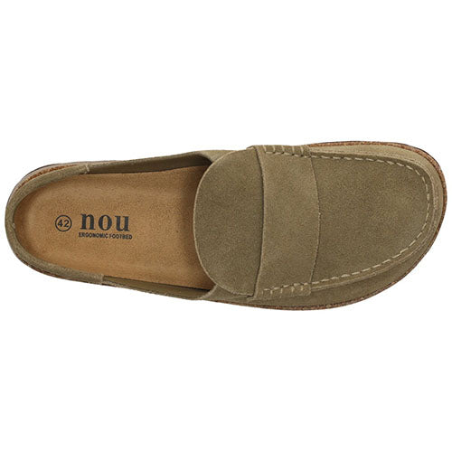 Nou Emilio M Leather Cork Moc sandal