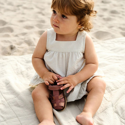 Wheat Sky Flower sandal